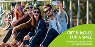 Zong 4G Now Lets You Gift Bundles to Your Loved Ones