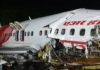An air India express flight crash leaving 18 dead including both pilots