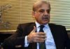Opposition leader Shahbaz Sharif reacts to SMQ’s statement of warning. Shahbaz Sharif