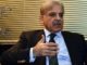 Opposition leader Shahbaz Sharif reacts to SMQ’s statement of warning. Shahbaz Sharif