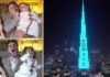 YouTube couple received criticism after revealing baby’s gender on Burj Khalifa mediabeast