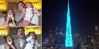 YouTube couple received criticism after revealing baby’s gender on Burj Khalifa mediabeast
