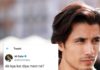 Ali Zafar became a twitter trend once again
