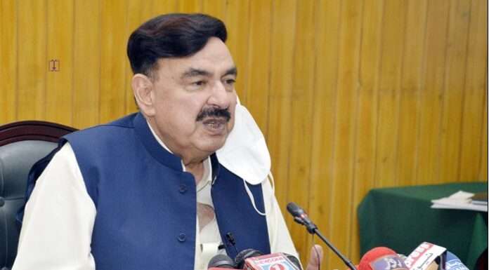 Sheikh Rasheed talks about country’s development
