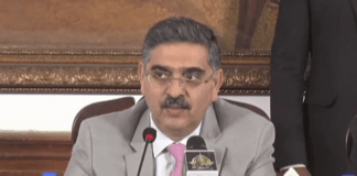 The prime minister declares that giving up the fight against terrorism is not an option.