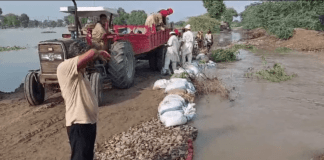 Another 3,000 people were relocated as the Sutlej River continues to experience high levels of flooding at Sulemanki.