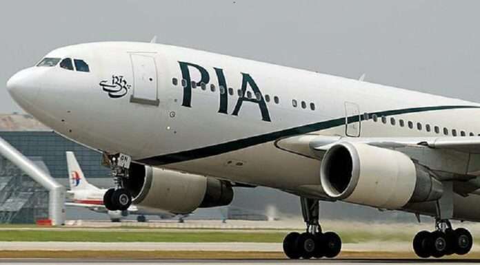 PIA cancels a number of flights due to the financial crisis.