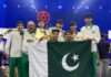 Pakistan wins the Asian Youth Squash Championship gold medal