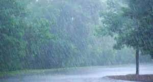 As rain is expected to begin today, the weather will become pleasant.