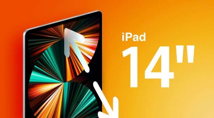 Could Apple release a 14-inch iPad this year?