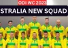 Australia releases its 2023 World Cup roster.
