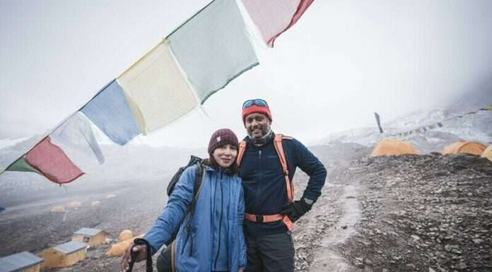 The first Pakistani couple ascends Nepal’s eighth-highest peak.