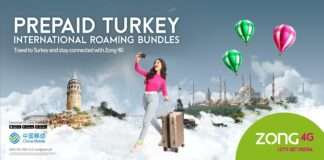 Using Zong 4G’s unique roaming data bundles, stay connected while exploring Turkey!