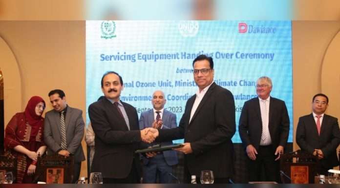 Dawlance and UNIDO work together to recycle R-32 for sustainability.