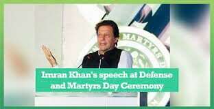 Imran Khan’s message on Defence and Martyrs Day is made public by PTI.