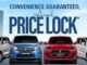 Suzuki offers a price lock on all vehicles, barring two.