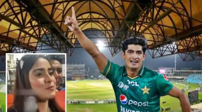 In a new viral video called “Naseem Shah is Love,” an Indian fan girl lauds the Pakistani speedster.