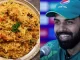In a game against Australia, Shadab Khan “blames” Hyderabadi Biryani for poor fielding.