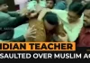 A Muslim teacher in India was brutally attacked for hosting a show on religious tolerance.