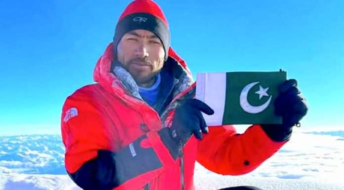 Sirbaz Khan is the first climber from Pakistan to conquer 13 of the world’s 14 tallest peaks.