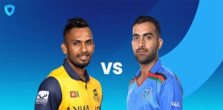 Sri Lanka and Afghanistan competed today in an attempt to get to the World Cup semifinals.