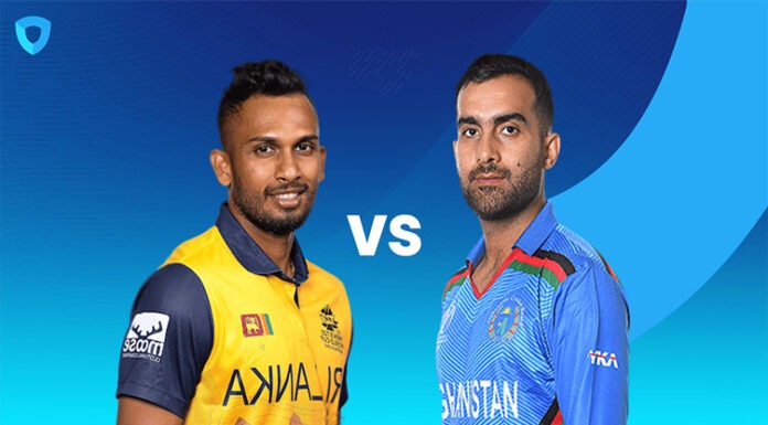 Sri Lanka and Afghanistan competed today in an attempt to get to the World Cup semifinals.