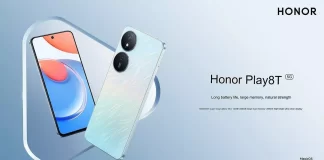 Launched at $150, the Honour Play 8T has a large battery and 256 GB of storage.