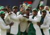 The World Cup’s top seven teams will advance to Pakistan for the Champions Trophy in 2025.