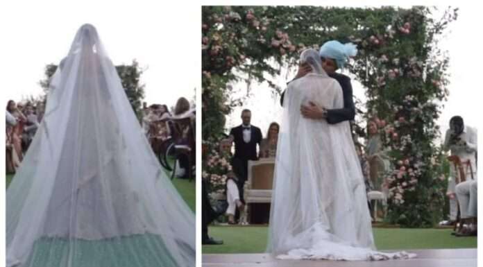 Inside the overseas wedding of Mahira Khan and Salim Karim