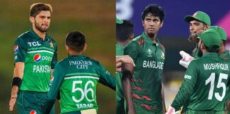 Today, Pakistan and Bangladesh will compete for survival in the 2023 World Cup.