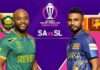 Sri Lanka and South Africa will square off in today’s ICC World Cup 2023 action.