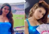 During the Pakistan vs. India game, Urvashi Rautela misplaced her 24K gold iPhone.