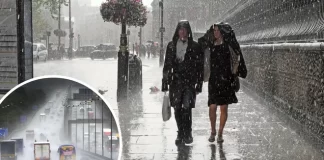 Near the end of November, it’s going to get really cold and wet.