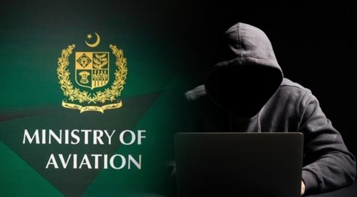 Was the website of the Aviation Ministry hacked?