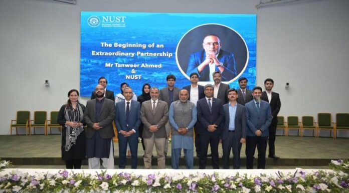 Tanweer Ahmed, an American-Pakistani businessman, donated $9 million to NUST.