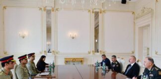 Asim Munir, the chief of Pakistan’s Army, is in Azerbaijan to improve defence relations.