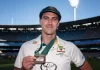 The 2023 ICC Men’s Cricketer of the Year is Pat Cummins