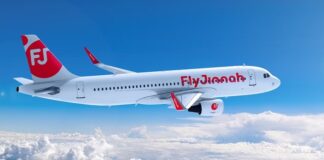 The first airline to operate in a fog is Fly Jinnah