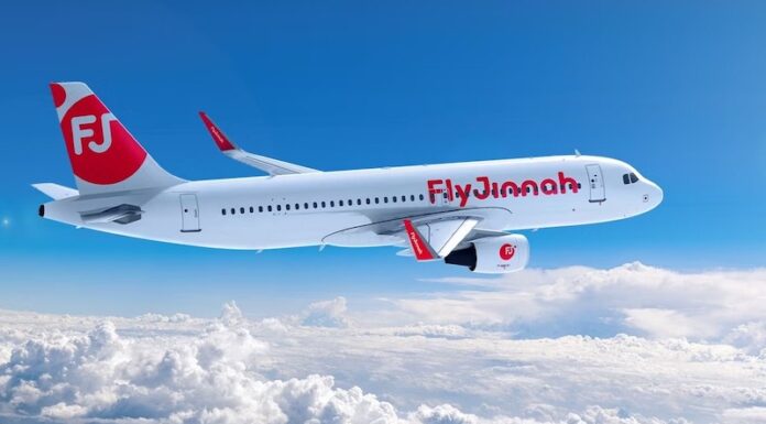 The first airline to operate in a fog is Fly Jinnah