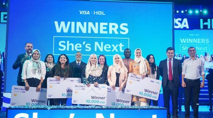 The winners of Pakistan’s first She’s Next programme edition have been announced by HBL and Visa