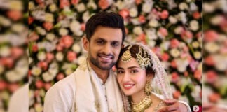 Shoaib Malik marries Sana Javed