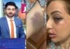 Ashfaque Satti, a TV programme host, was arrested for beating his third wife