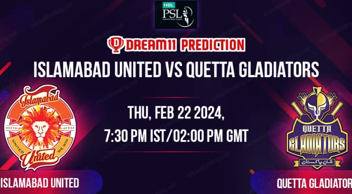 PSL 2024, Match 8, Quetta Gladiators to face Islamabad United today