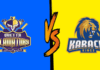 Today’s matchup between Karachi Kings and Quetta Gladiators is Match 16 of PSL 9