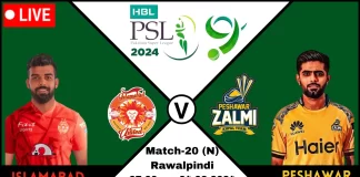PSL 9, Match 20: Today’s match between Islamabad United and Peshawar Zalmi