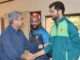 PCB Chairman Mohsin Naqvi visits players at the Kakul training camp