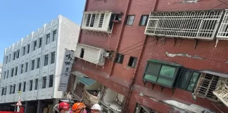 The strongest earthquake to hit Taiwan in 25 years: over 700 people wounded, 7 dead