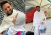 Shahid Afridi and his daughter go to Umrah