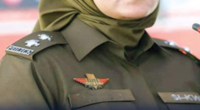 Women police officers are banned from wearing niqab and burqa on duty