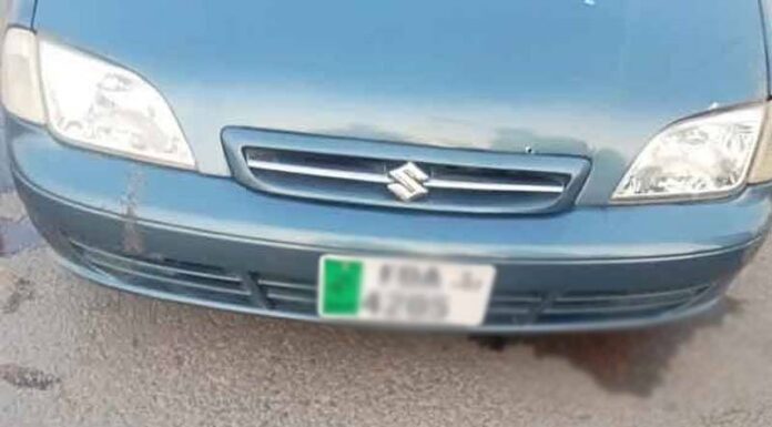 Firing on moving car in DI Khan, police officer killed along with his three nephews